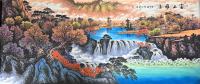 余文平《富山雅居图》