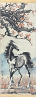徐悲鴻《立馬圖》