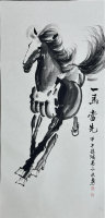 朱勇《一马当先》