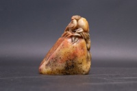 寿山石 吴昌硕 “苦铁”款