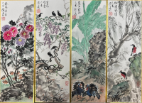 徐建明 小四条屏