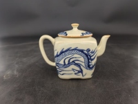 青花龍紋漢方壺