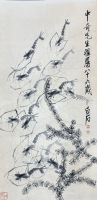 齐白石《群虾图》
